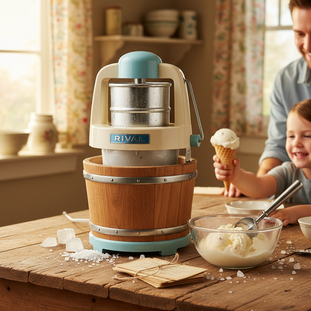 Review: The Enduring Charm of Vintage Rival Ice Cream Makers