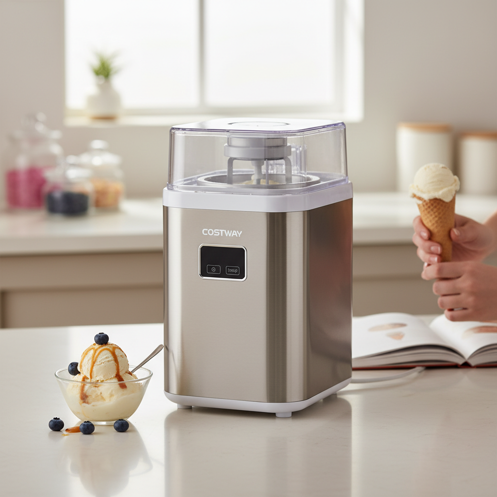 Review: Costway Upright Ice Cream Maker (Budget) – Your Sweet Treat Solution