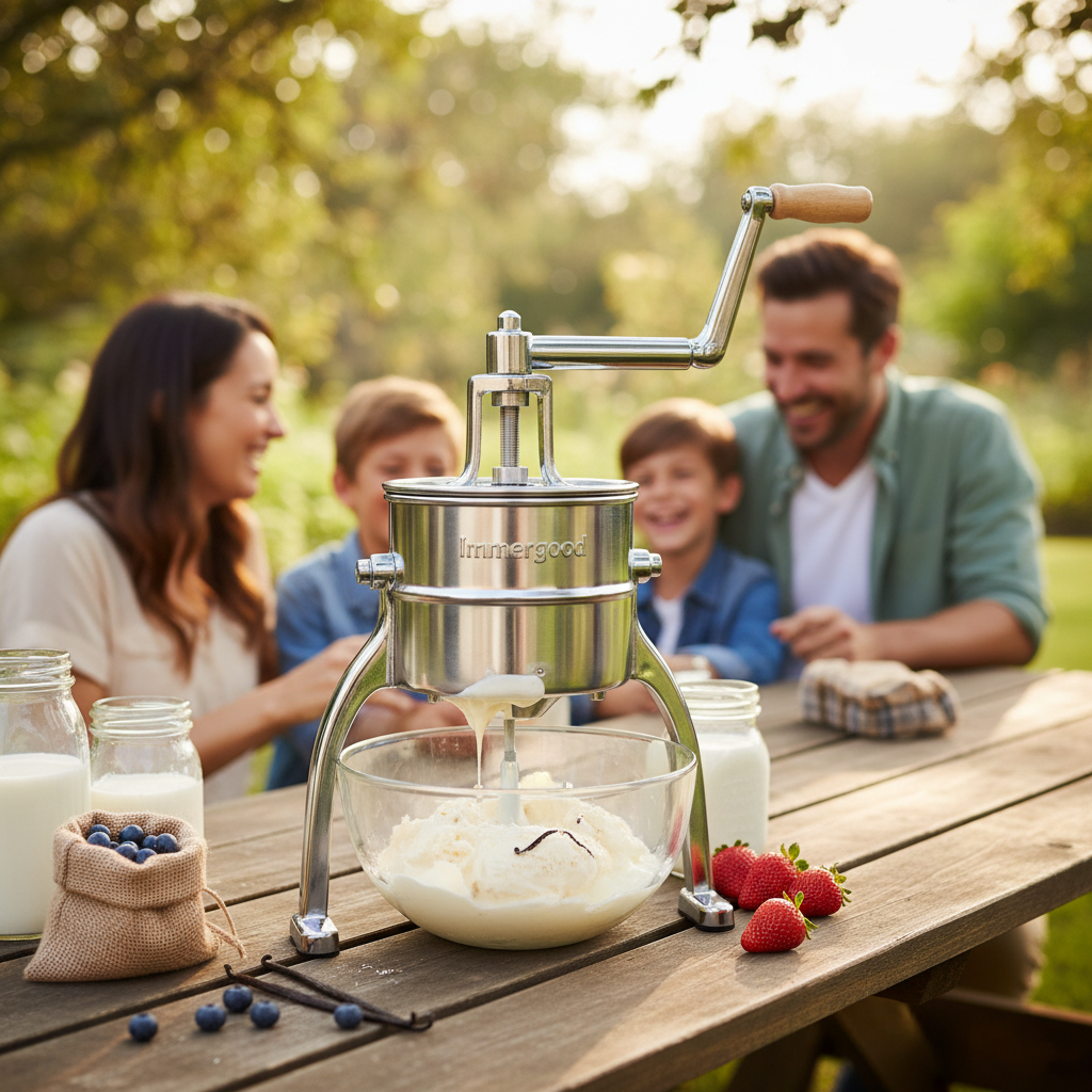 Review: Immergood Stainless Steel Hand Crank Ice Cream Maker – Crafting Perfection, Sustainably