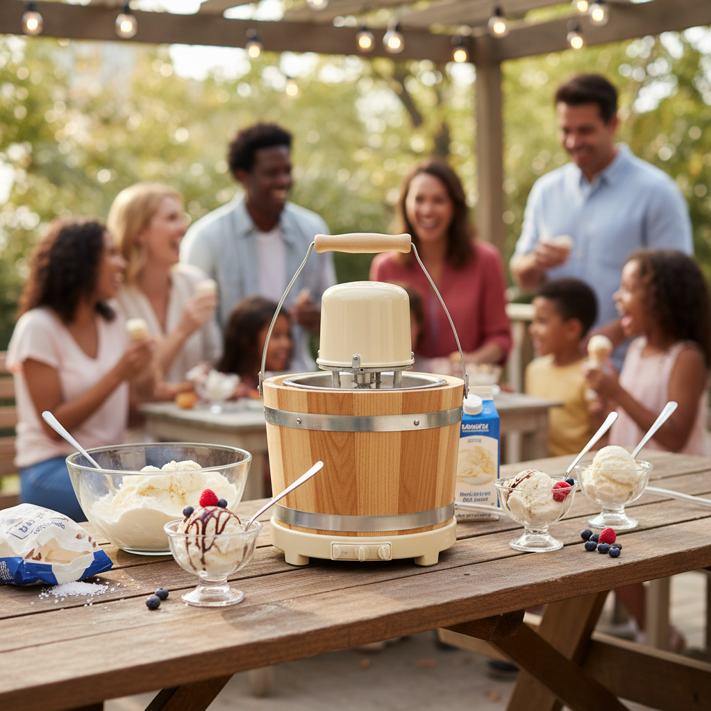 Review: Nostalgia Electric Wood Bucket Ice Cream Maker – A Sweet Trip Down Memory Lane