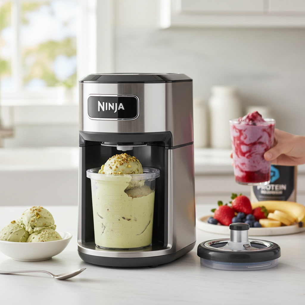 Review: Ninja Creami Breeze – Your Compact & Powerful Frozen Treat Maker
